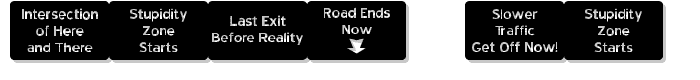 Road To Nowhere JL font